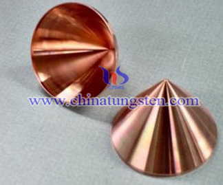 Tungsten Copper Military Shaped Charge Liner Picture